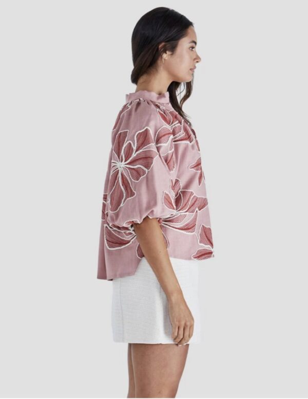 Finley Top Pink/Red - Image 2