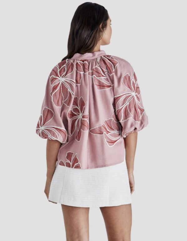 Finley Top Pink/Red - Image 3
