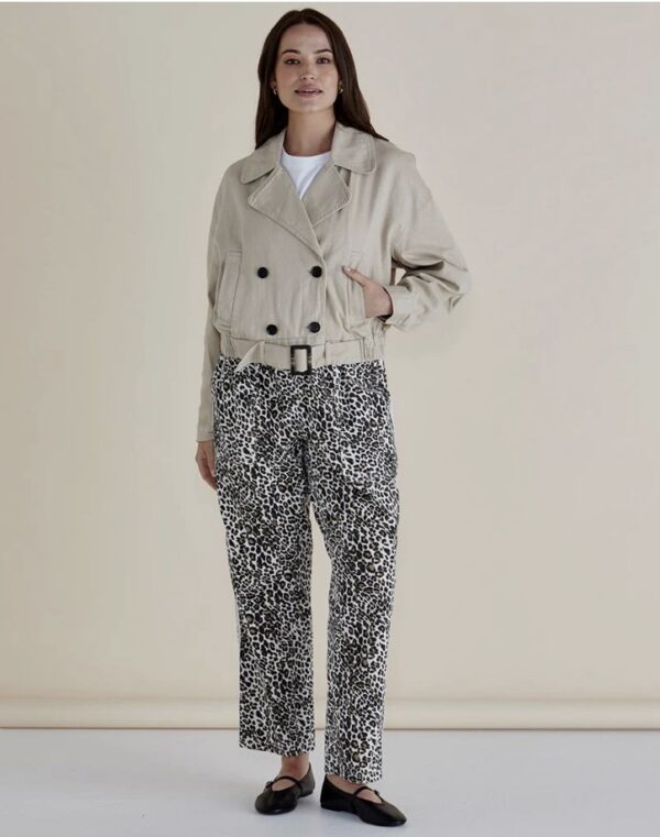 Adaline Crop Trench Coat - Image 2
