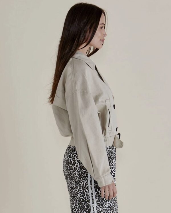 Adaline Crop Trench Coat - Image 3