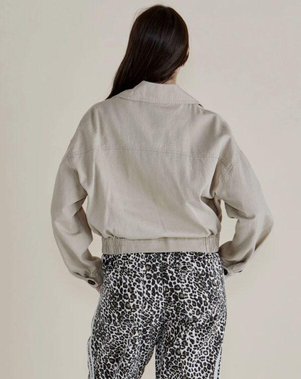 Adaline Crop Trench Coat - Image 4