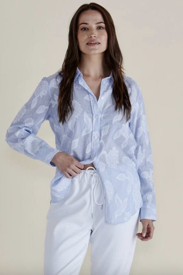 Lace Floral Shirt
