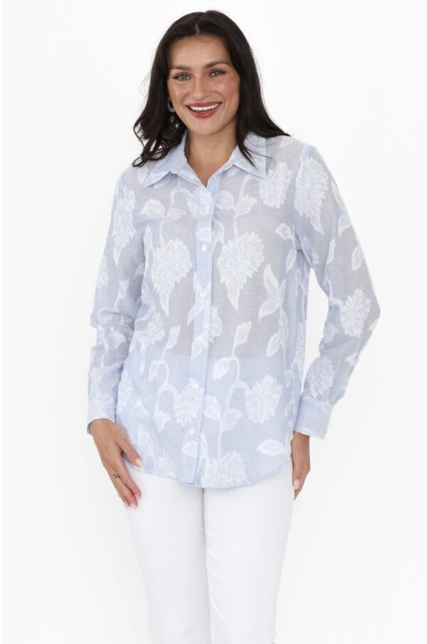 Lace Floral Shirt - Image 3