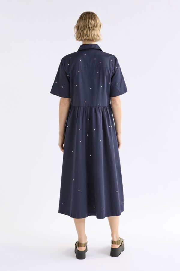Stuud Shirt Dress Navy - Image 3