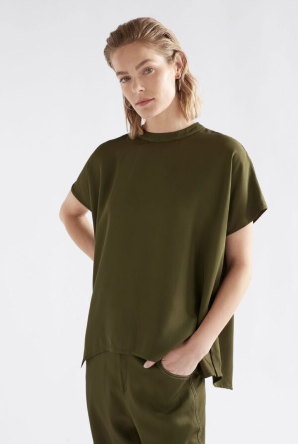 Hullu Top-Bright Olive