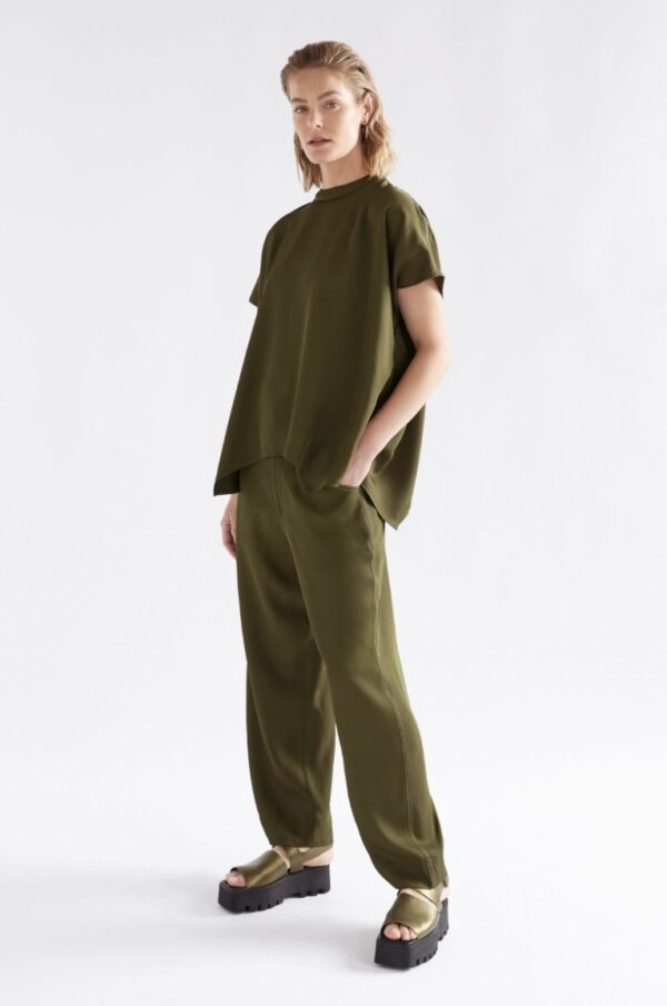 Hullu Top-Bright Olive - Image 3