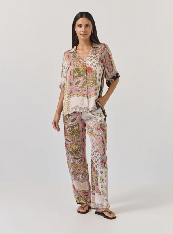 Coast Pant-Sunset Paisley