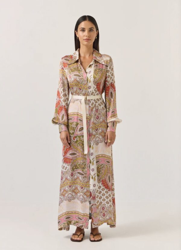 Mala Dress-Sunset Paisley - Image 2
