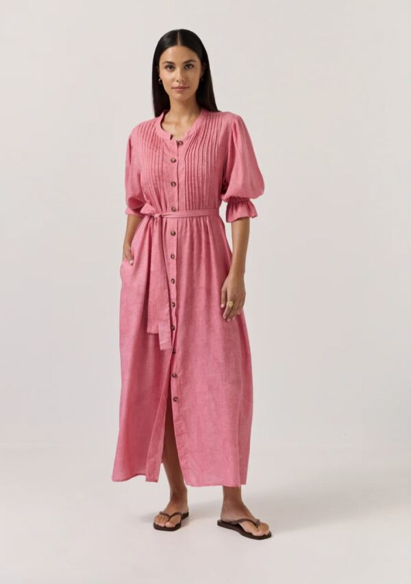 Venus Dress-Sunset Coral - Image 4