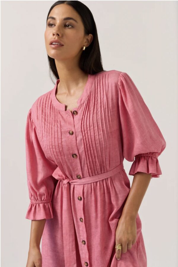 Venus Dress-Sunset Coral - Image 2