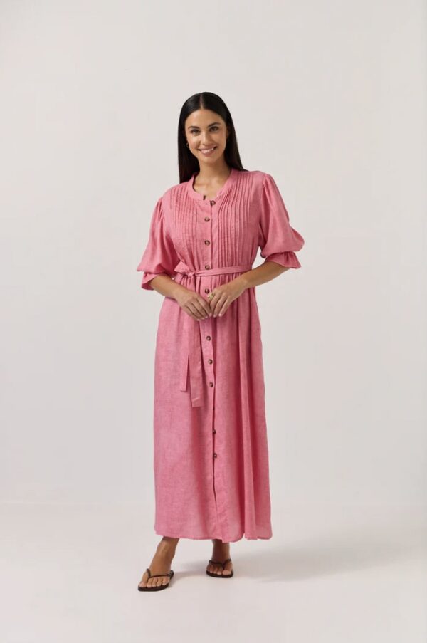 Venus Dress-Sunset Coral - Image 5
