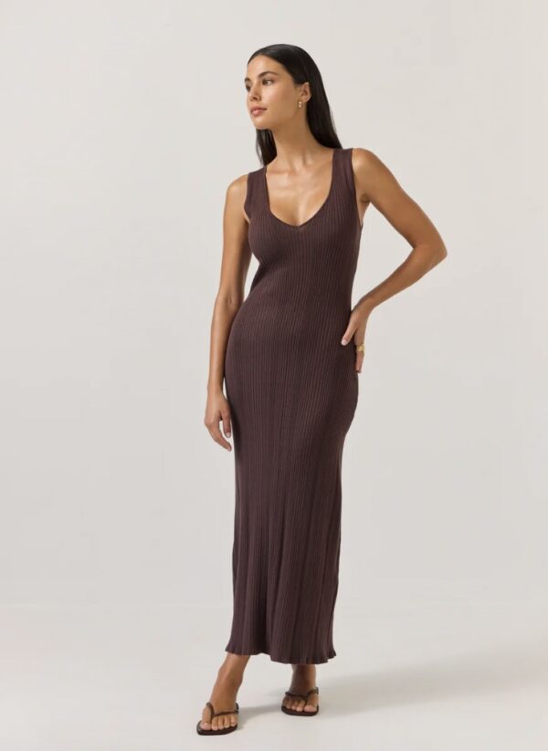 Manon Dress-Coffee - Image 4