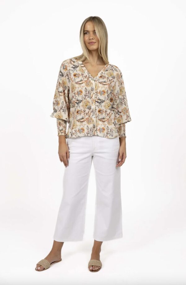 Frances Blouse-Kaffir Pnt - Image 3