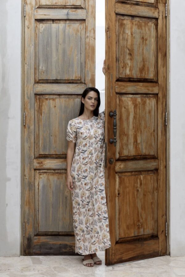 Lillian Dress-Kaffir Pnt