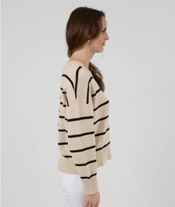 Joey Jumper-Putty Stripe - Image 4