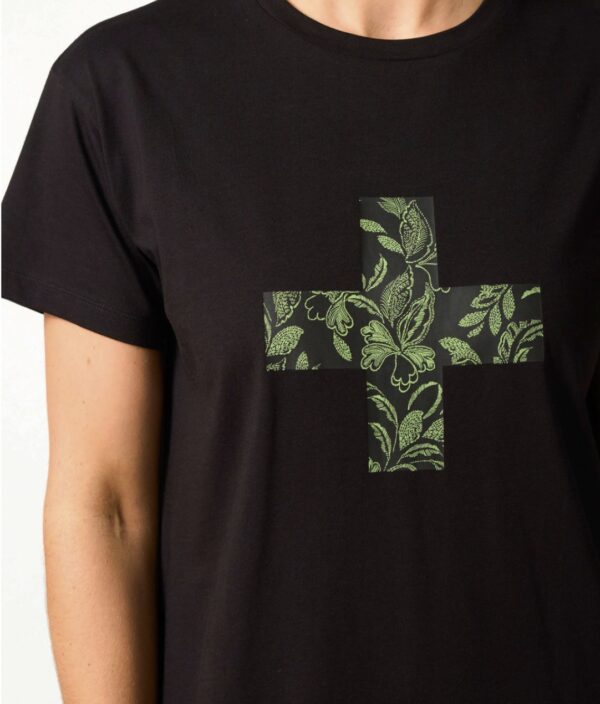Maxie Tee Dress-Black Ibiza - Image 2