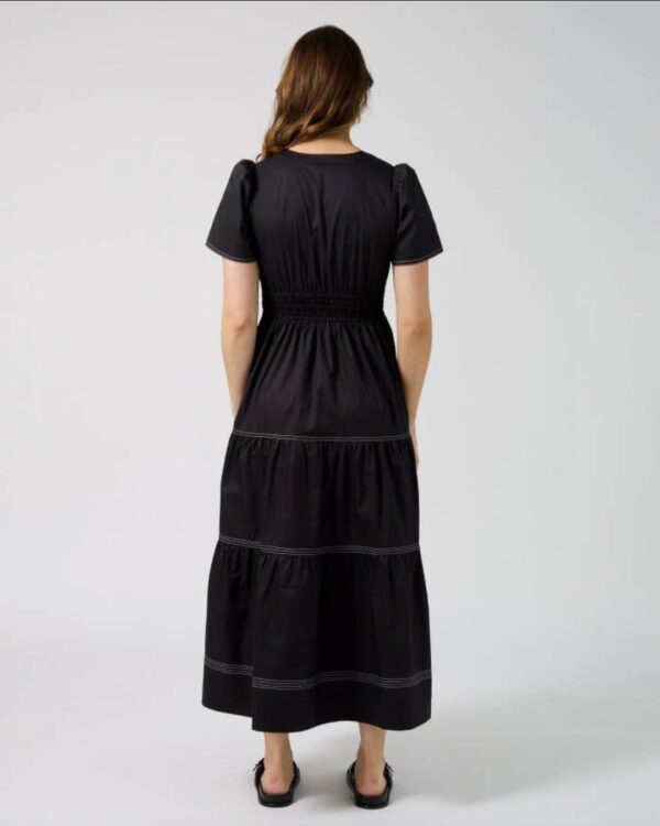 Vittoria Dress-Black - Image 5