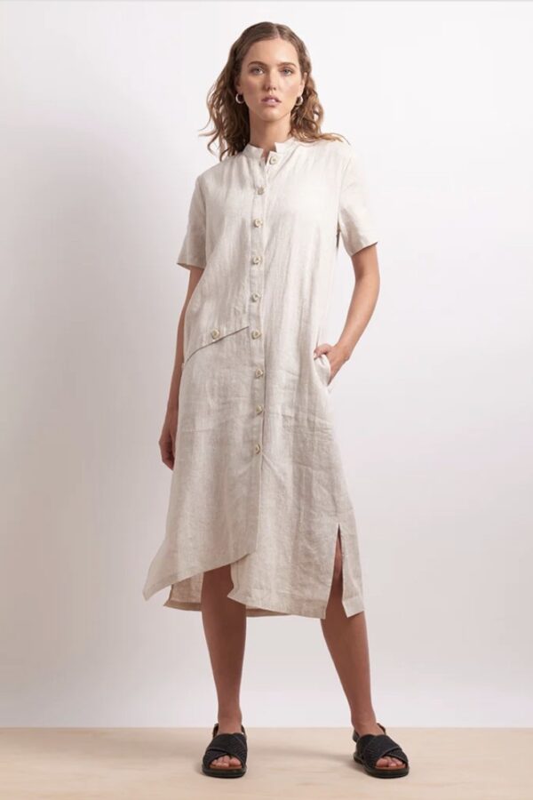 Divine Angles Dress-Sesame