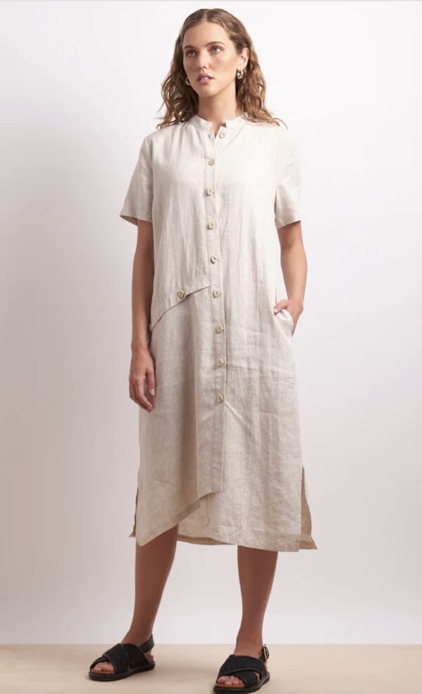 Divine Angles Dress-Sesame - Image 2