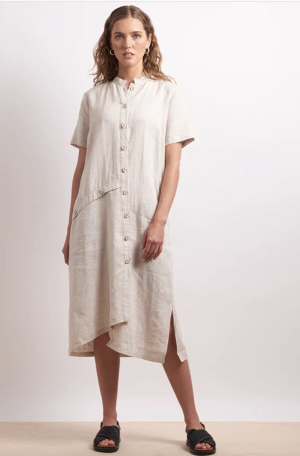 Divine Angles Dress-Sesame - Image 3