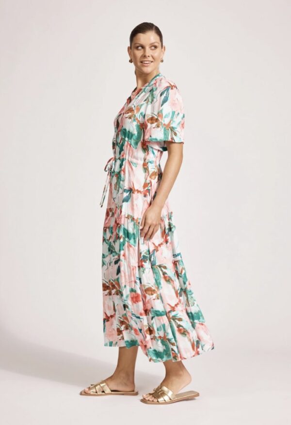 Alegria Tiered Maxi Dress-Estate - Image 3
