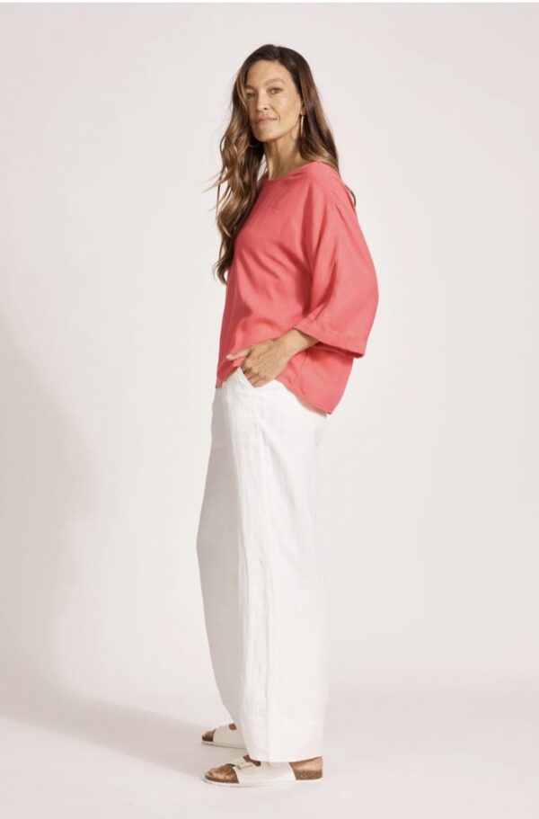 Alesia Relaxed Top-Melon - Image 5