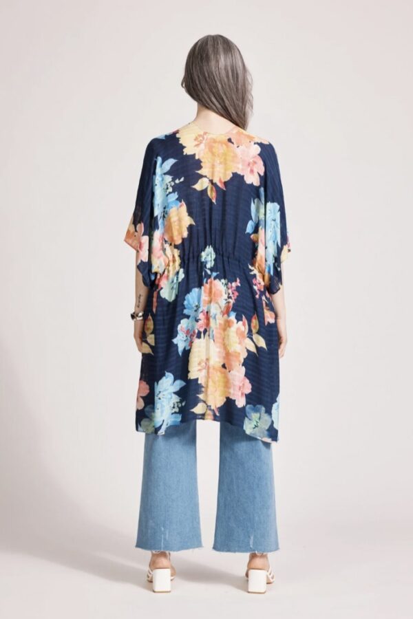 Parisio Tie Cape Indigo Bloom - Image 5