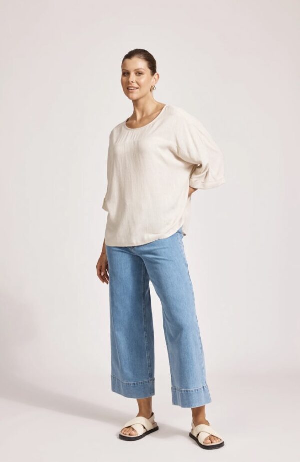 Alesia Relaxed Top-Tusk - Image 2