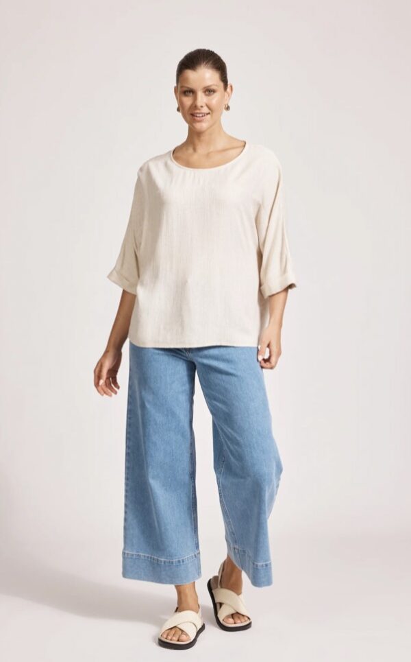 Alesia Relaxed Top-Tusk - Image 3
