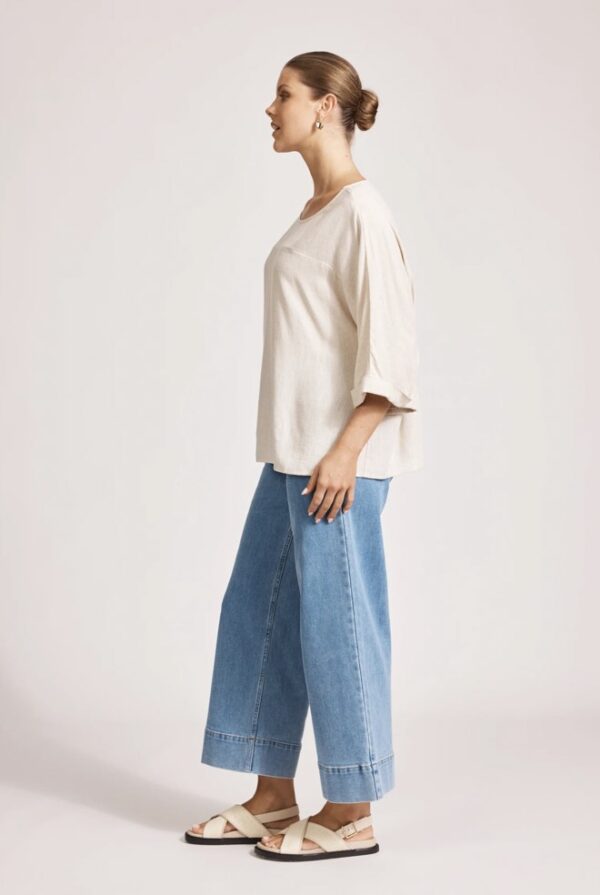 Alesia Relaxed Top-Tusk - Image 4