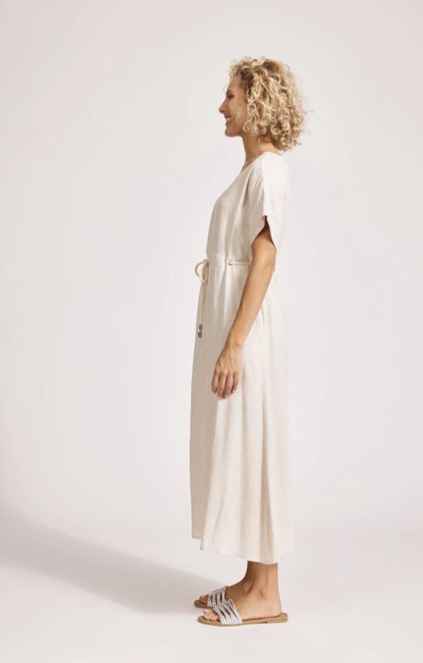 Alesia Rope Tie Dress-Tusk - Image 5