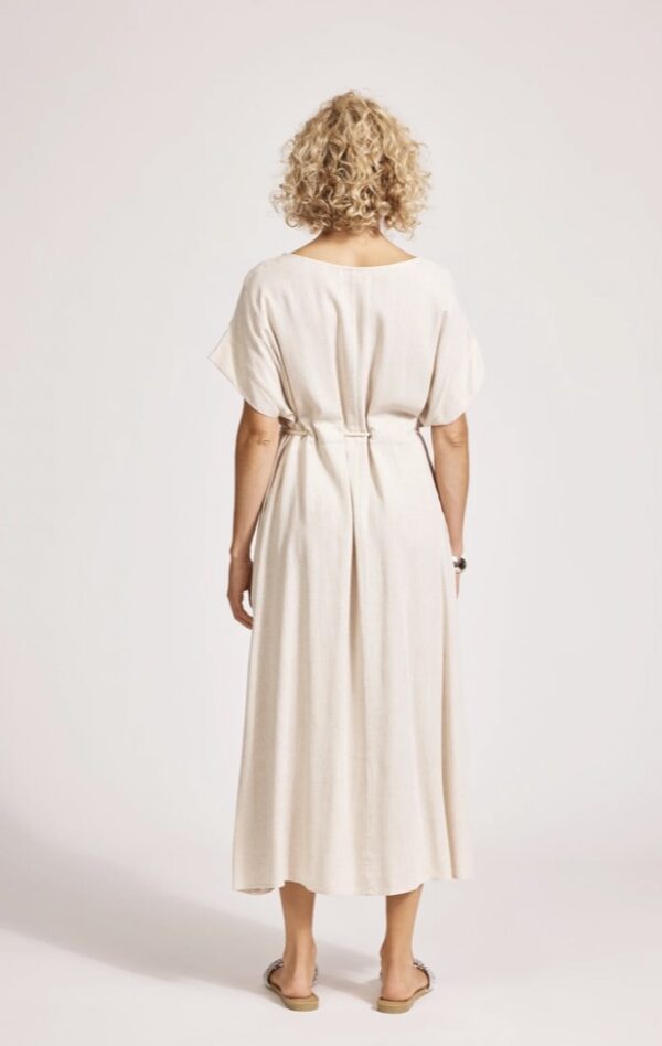 Alesia Rope Tie Dress-Tusk - Image 6