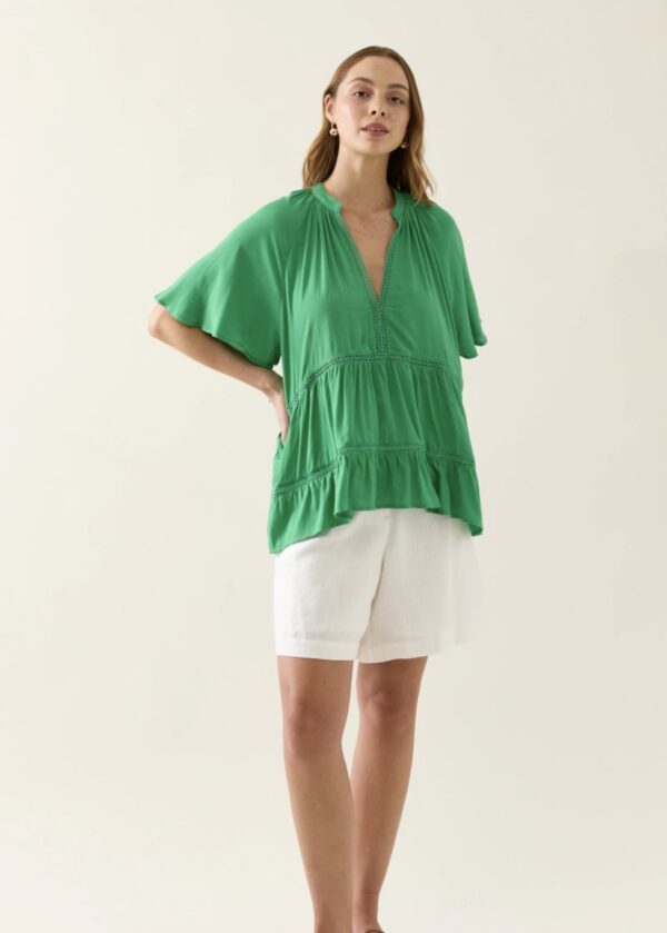Oline Top-Green - Image 2