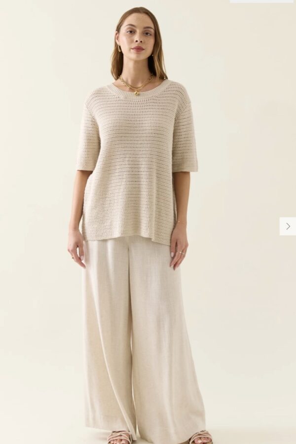 Sylvie Knit Tshirt-Canvas