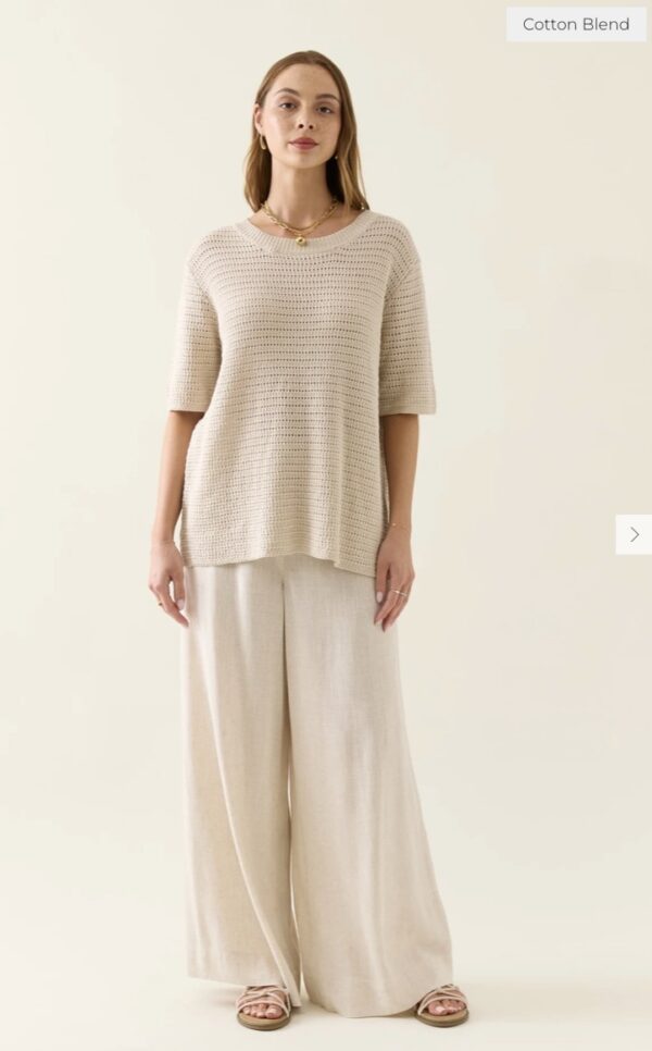 Sylvie Knit Tshirt-Canvas