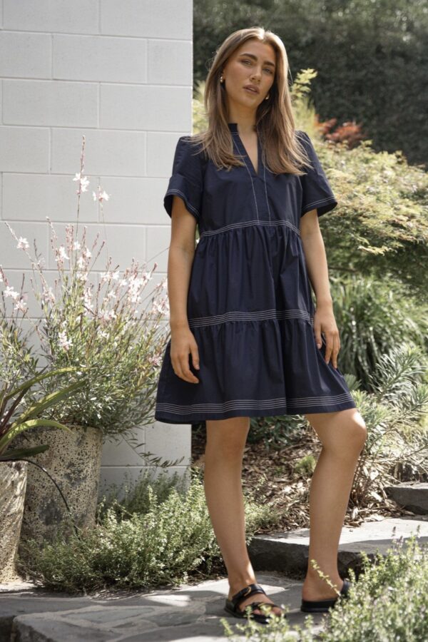 Willa Dress Navy