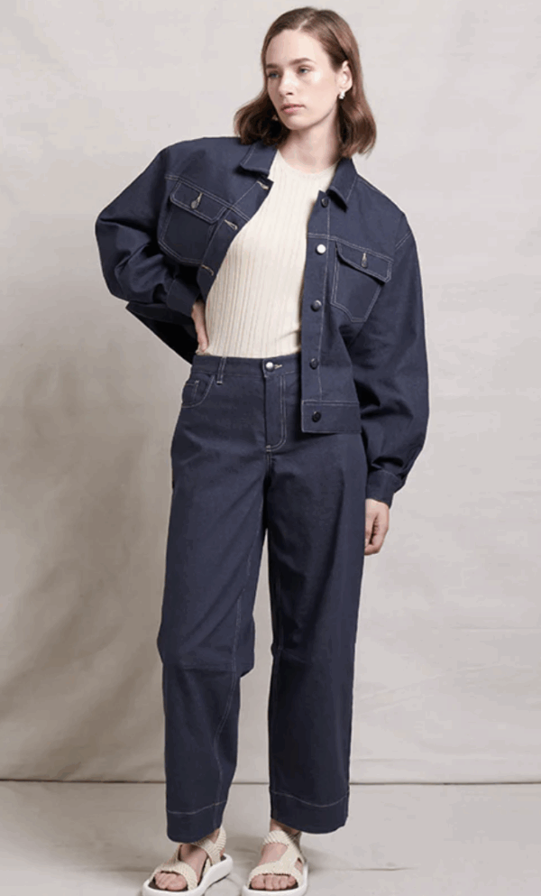 Pump It Up Jacket Indigo - Image 3