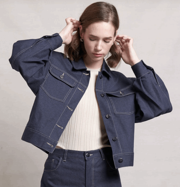 Pump It Up Jacket Indigo