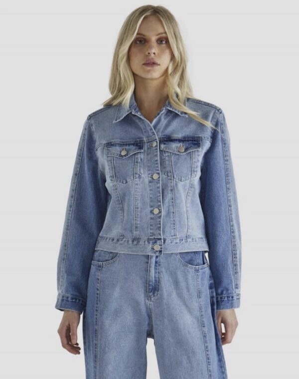 Rylie Jacket - Denim Blue - Image 2