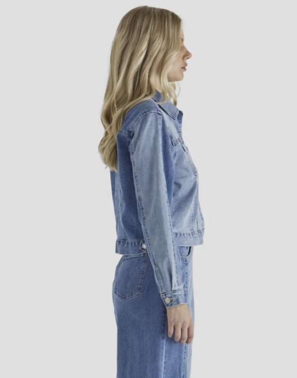 Rylie Jacket - Denim Blue - Image 4