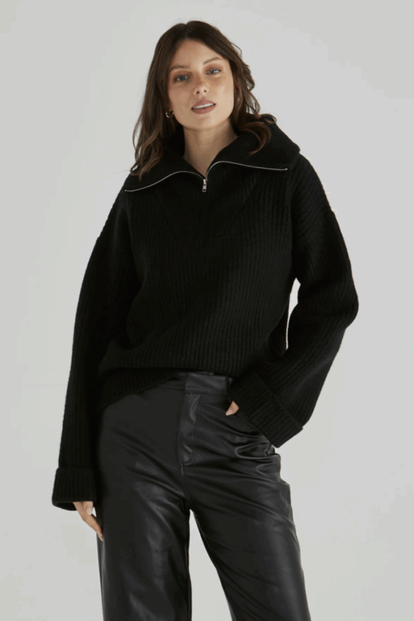Bennett Knit - Black