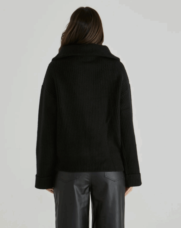 Bennett Knit - Black - Image 4