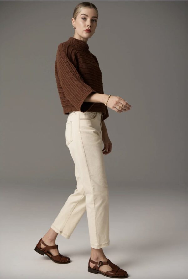 Daily Boxy Knit - Toffee - Image 2