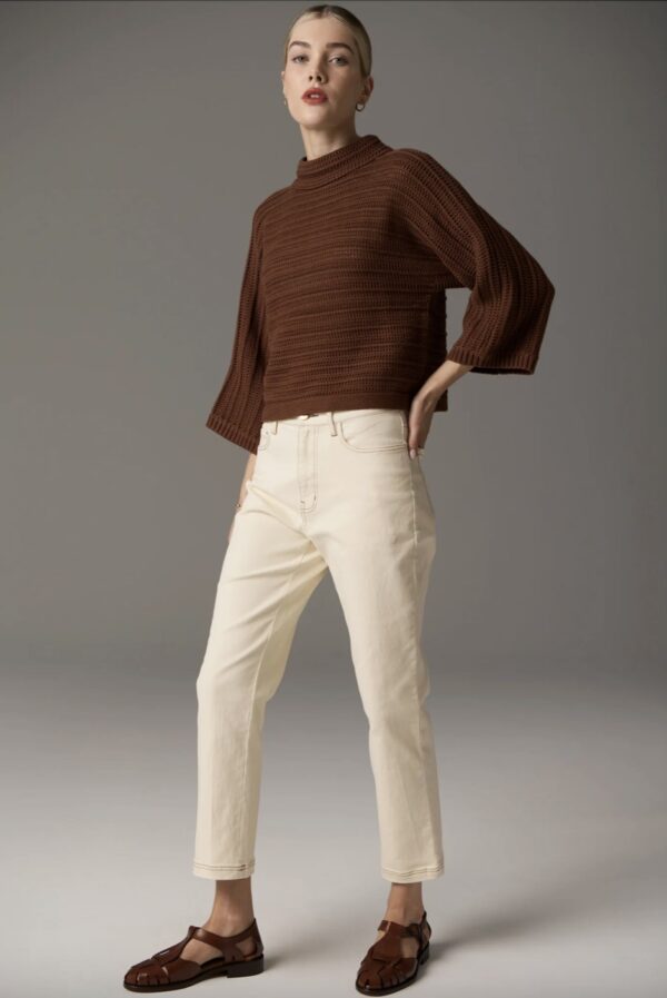 Daily Boxy Knit - Toffee - Image 3