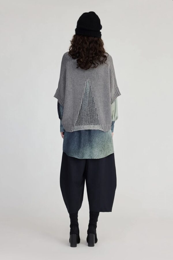Petite Fade Sweater-Flint - Image 4