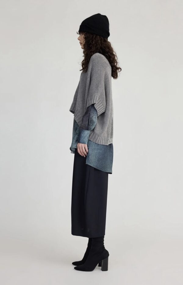 Petite Fade Sweater-Flint - Image 6