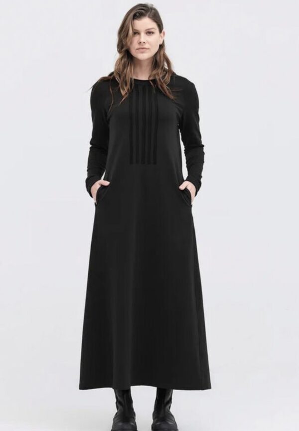 Transposed Dress- Black - Image 4