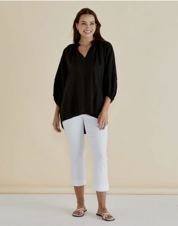 Grazia Blouse-Black - Image 2