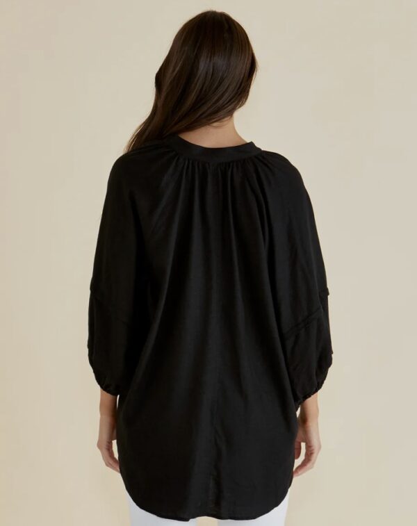 Grazia Blouse-Black - Image 4