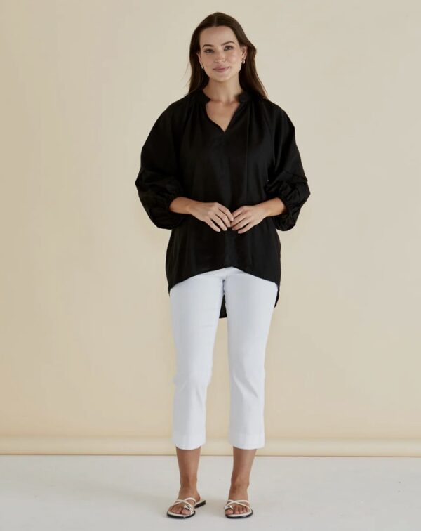 Grazia Blouse-Black - Image 5